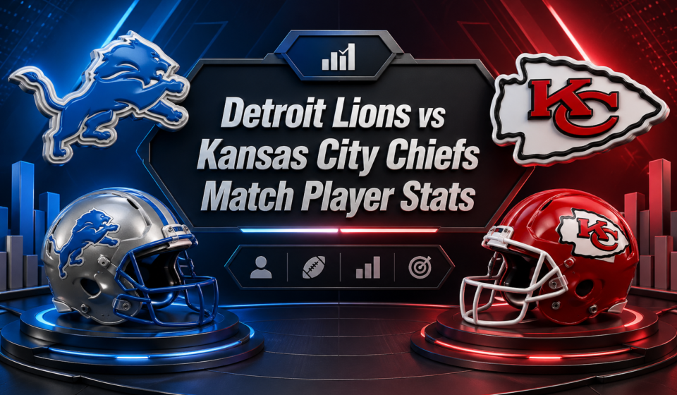 detroit lions vs kansas city chiefs match player stats