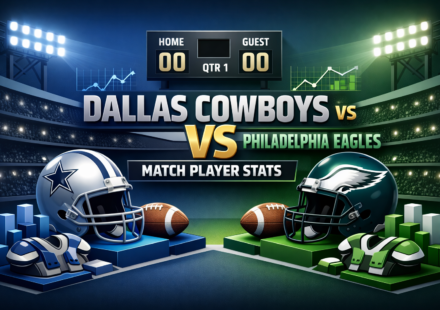 dallas cowboys vs philadelphia eagles match player stats