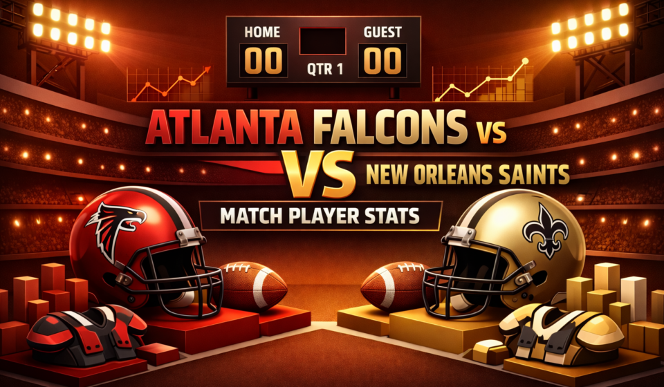 atlanta falcons vs new orleans saints match player stats