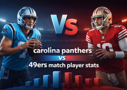 carolina panthers vs 49ers match player stats