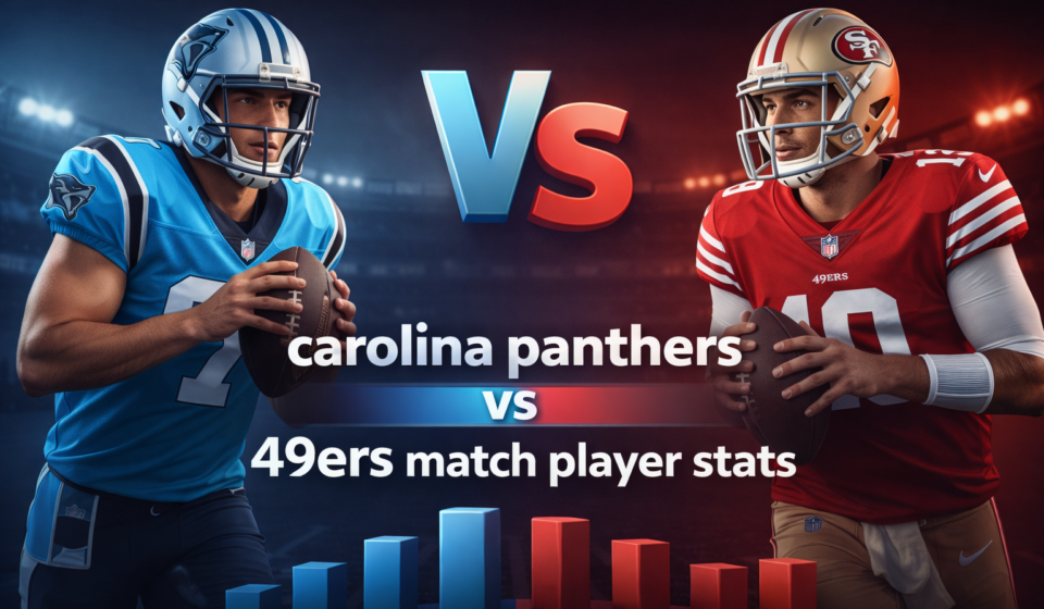 carolina panthers vs 49ers match player stats