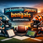 jacksonville jaguars vs bengals match player stats
