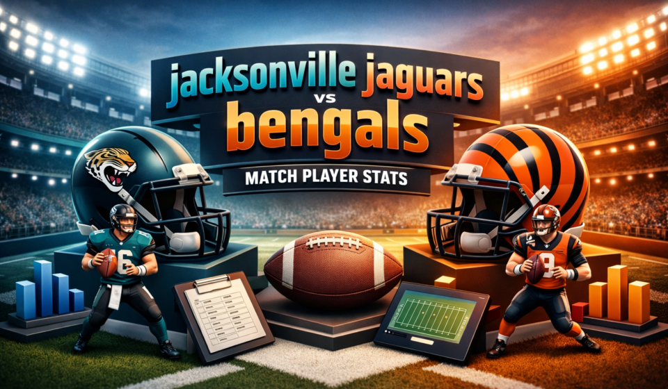 jacksonville jaguars vs bengals match player stats