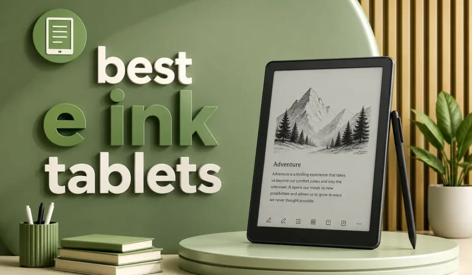 best e ink tablets
