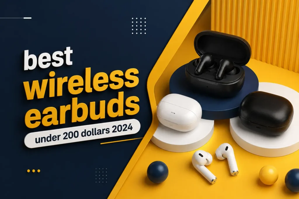 best wireless earbuds under 200 dollars 2024