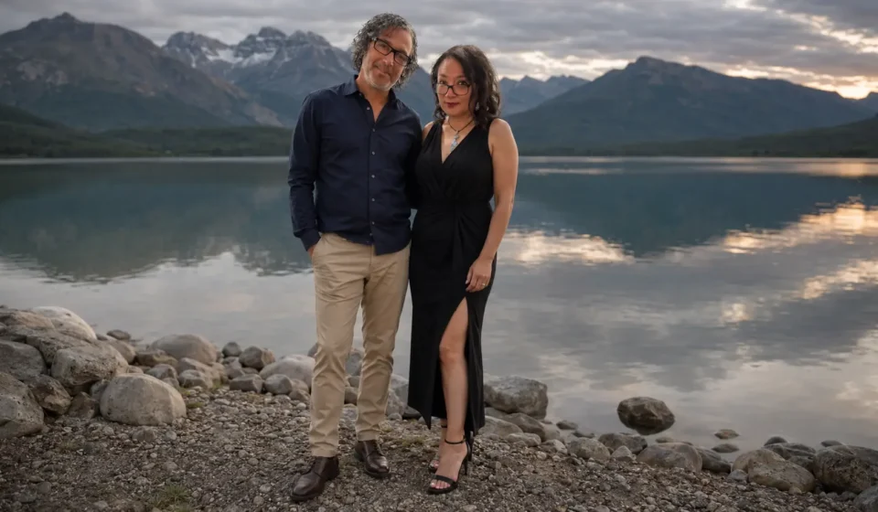 who is david olusoga wife