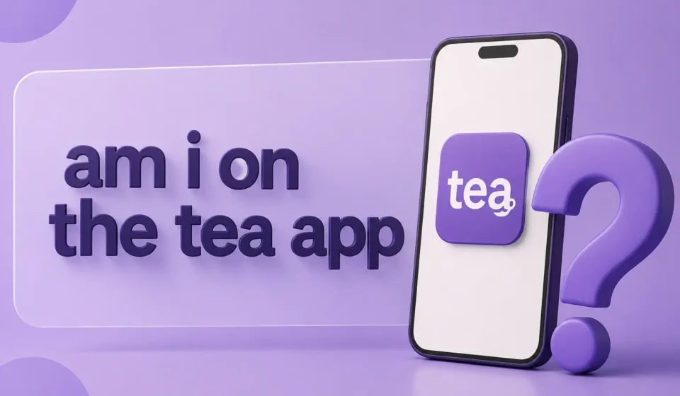 am i on the tea app