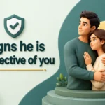 signs he is protective of you