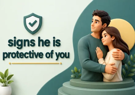 signs he is protective of you
