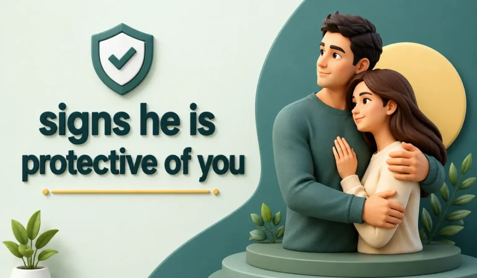 signs he is protective of you